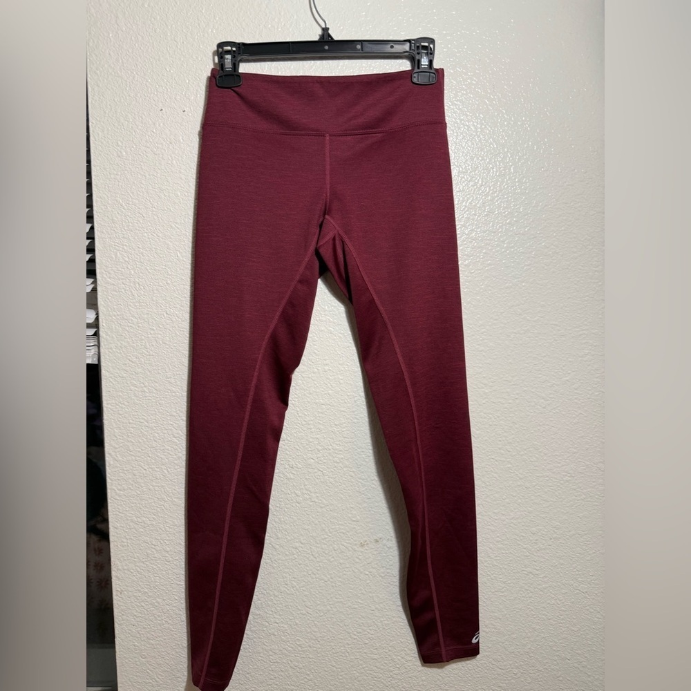 Asics Maroon Leggings